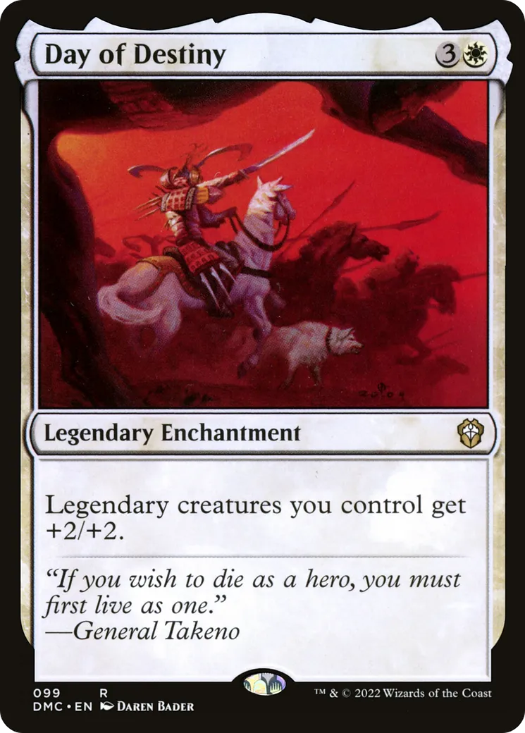 Day of Destiny — Dominaria United Commander — Magic: The Gathering