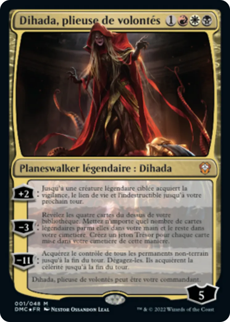 Dihada, plieuse de volontés — Dominaria United Commander — Magic: The Gathering