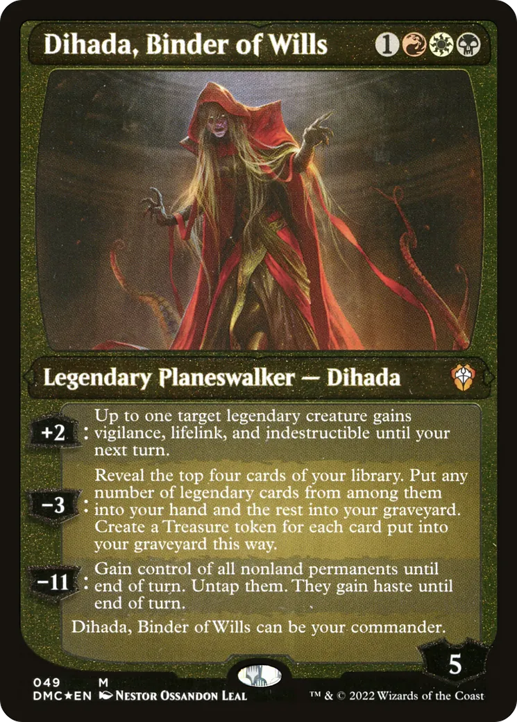 Dihada, plieuse de volontés — Dominaria United Commander — Magic: The Gathering