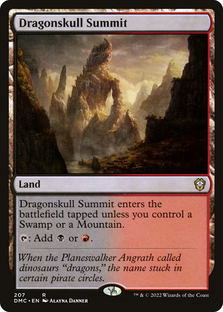 Dragonskull Summit from Dominaria United Commander - Magic: The Gathering
