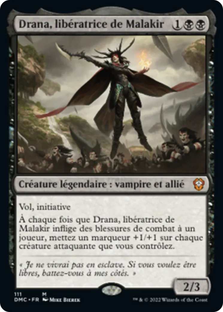 Drana, libératrice de Malakir — Dominaria United Commander — Magic: The Gathering