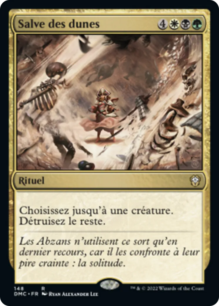 Salve des dunes — Dominaria United Commander — Magic: The Gathering