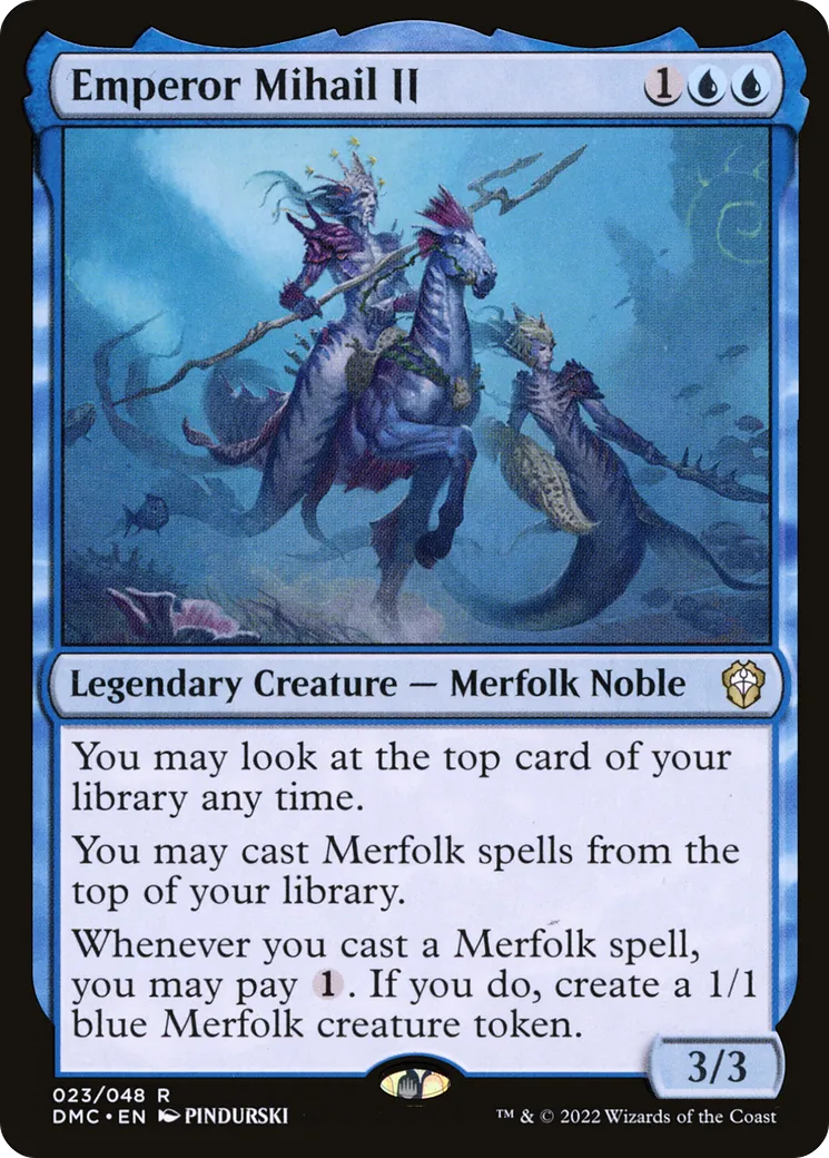 Emperor Mihail II — Dominaria United Commander — Magic: The Gathering