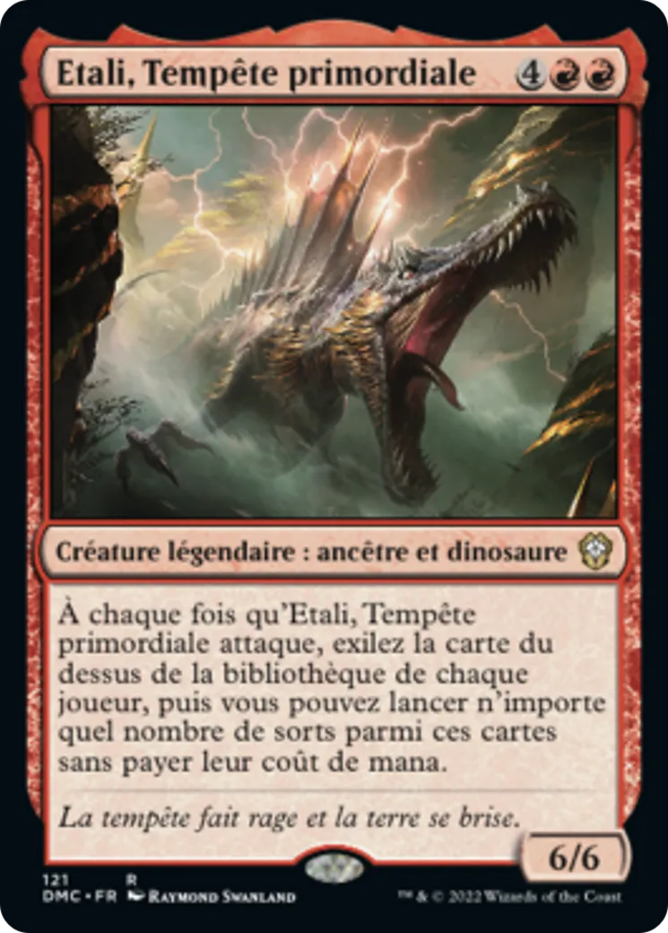 Etali, Tempête primordiale — Dominaria United Commander — Magic: The Gathering