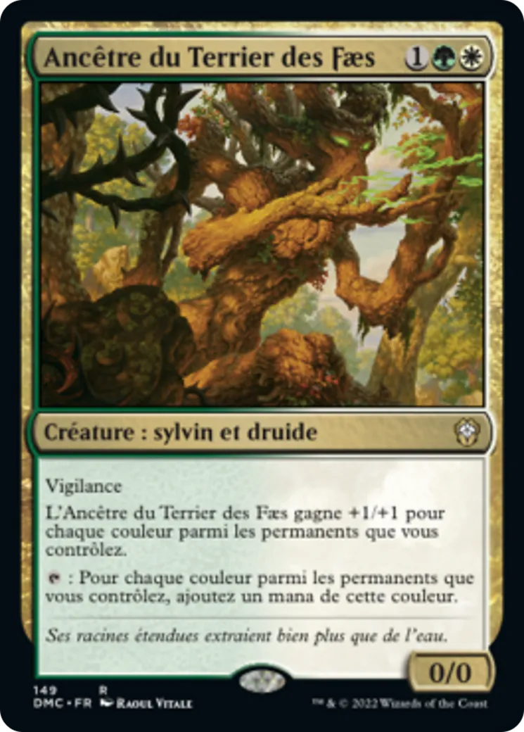 Ancêtre du Terrier des Faes — Dominaria United Commander — Magic: The Gathering