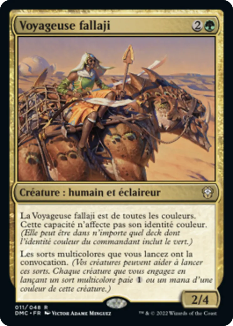 Voyageuse fallaji — Dominaria United Commander — Magic: The Gathering