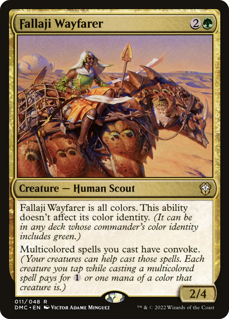 Fallaji Wayfarer — Dominaria United Commander — Magic: The Gathering