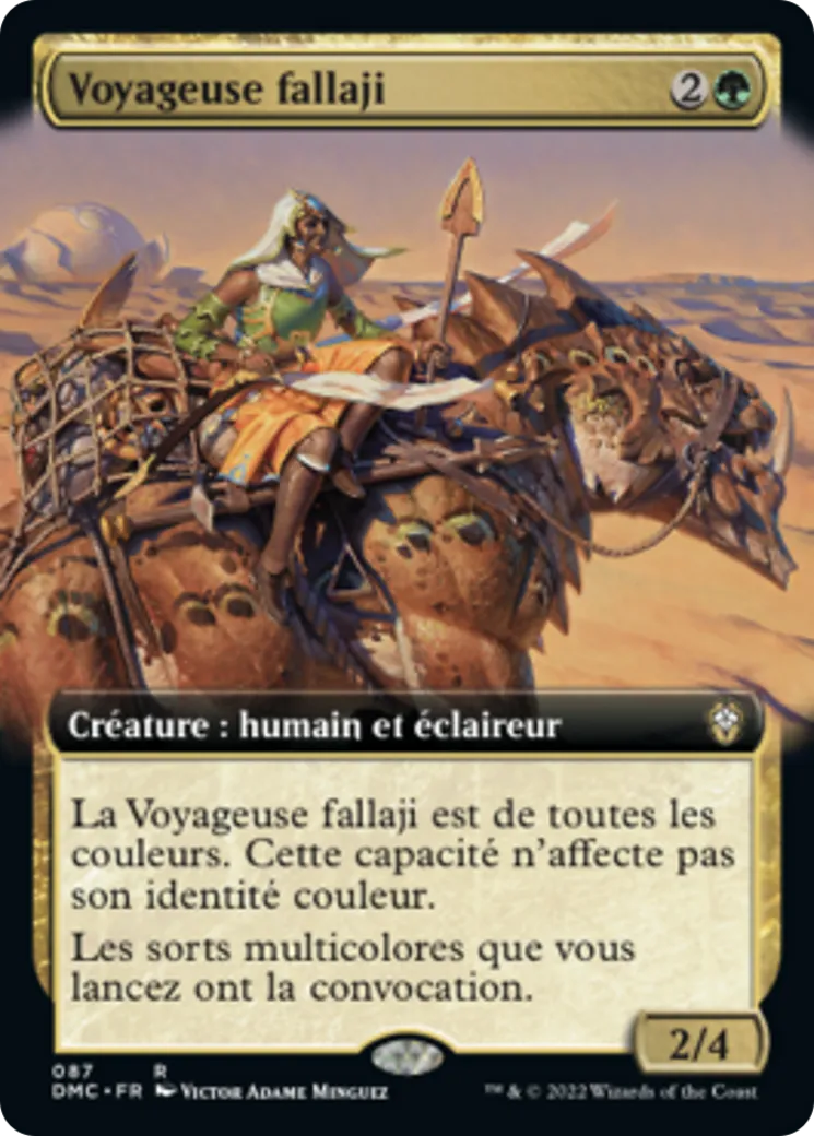 Voyageuse fallaji — Dominaria United Commander — Magic: The Gathering