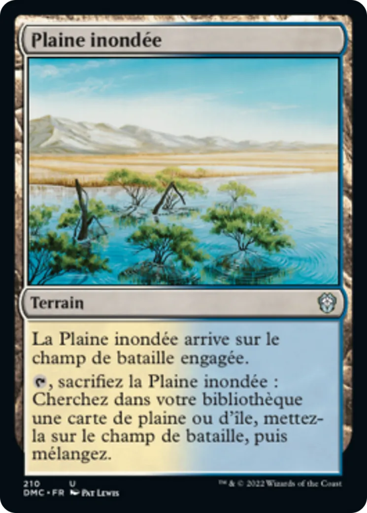 Plaine inondée — Dominaria United Commander — Magic: The Gathering