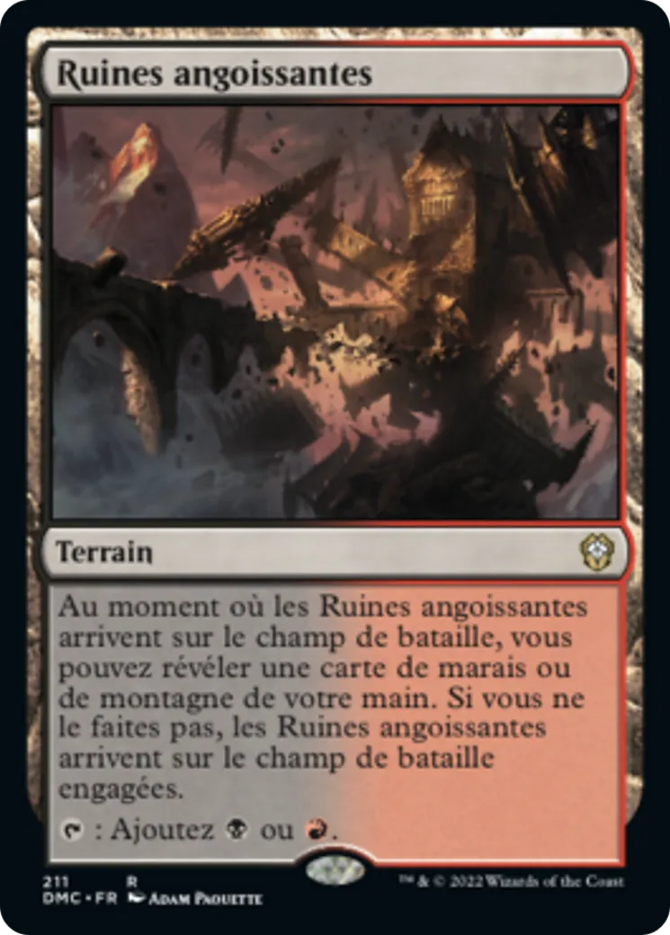 Ruines angoissantes — Dominaria United Commander — Magic: The Gathering