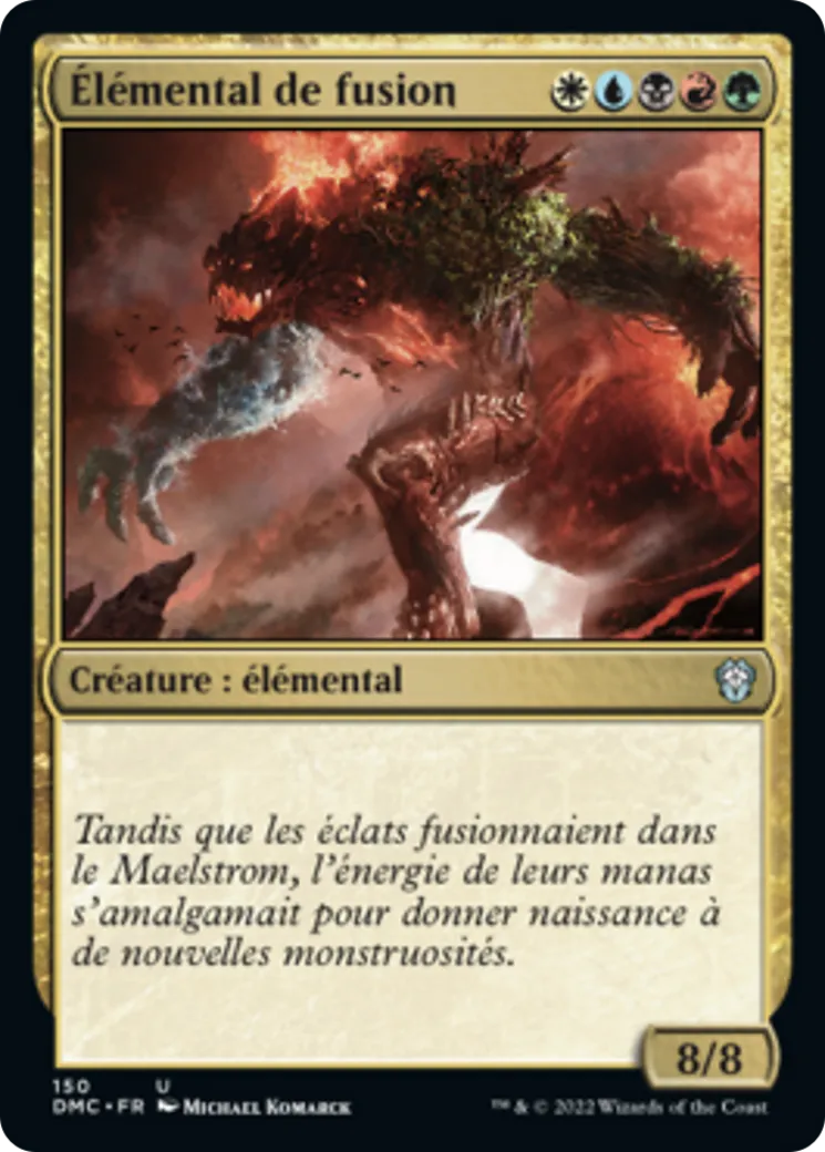 Élémental de fusion — Dominaria United Commander — Magic: The Gathering