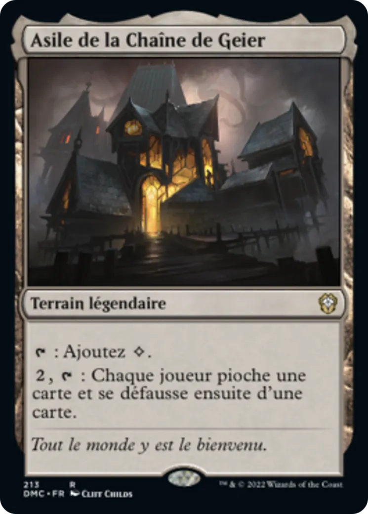 Asile de la Chaîne de Geier — Dominaria United Commander — Magic: The Gathering