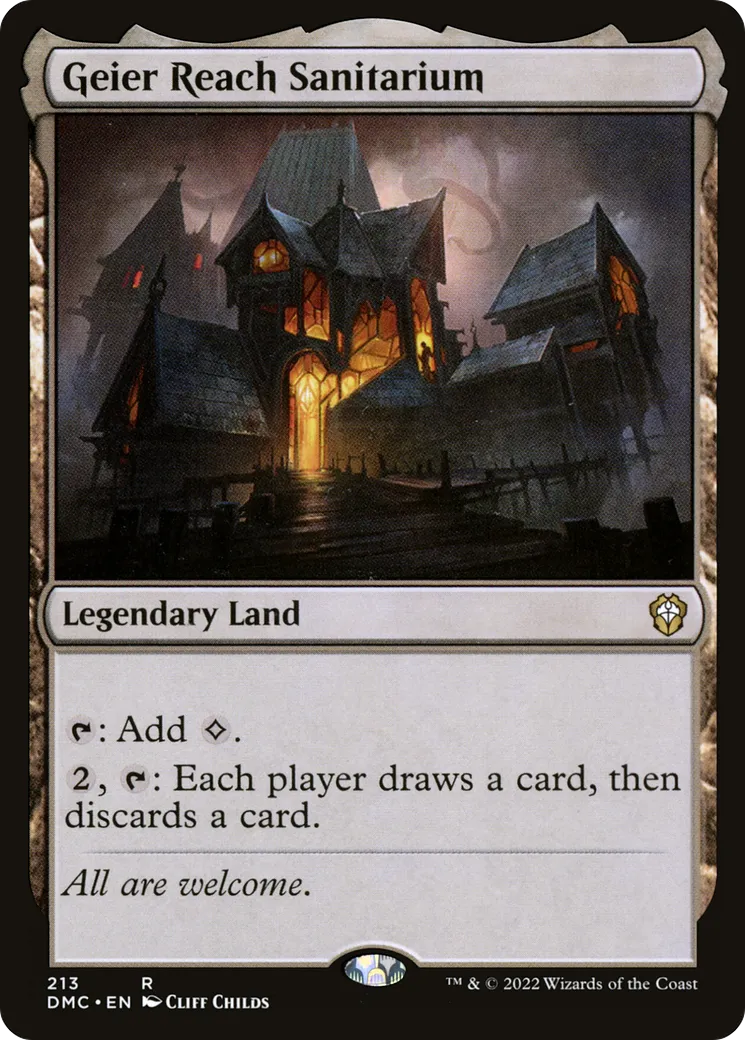 Geier Reach Sanitarium — Dominaria United Commander — Magic: The Gathering