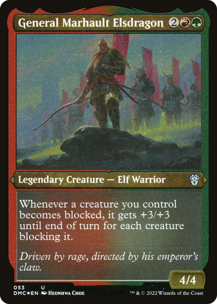 Général Marhault Elsdragon — Dominaria United Commander — Magic: The Gathering