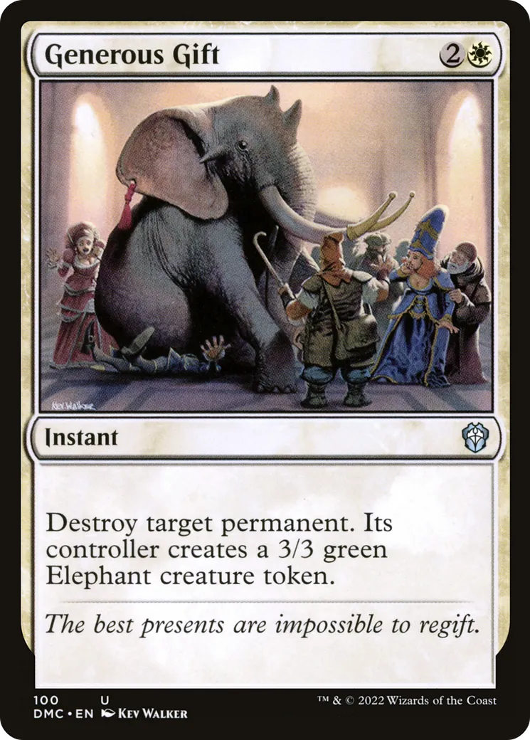 Generous Gift — Dominaria United Commander — Magic: The Gathering