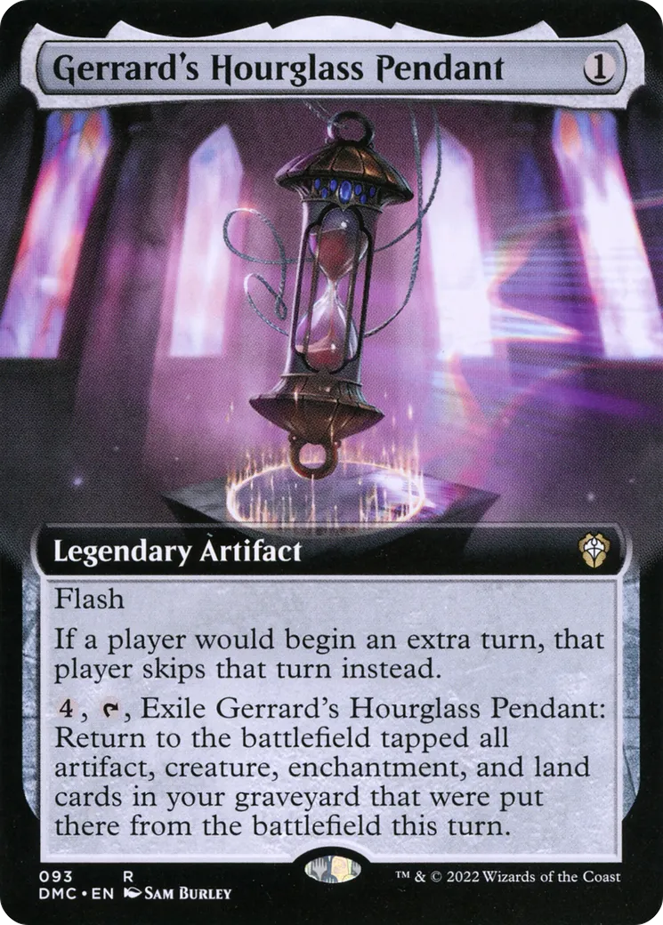 Gerrard's Hourglass Pendant — Dominaria United Commander — Magic: The Gathering