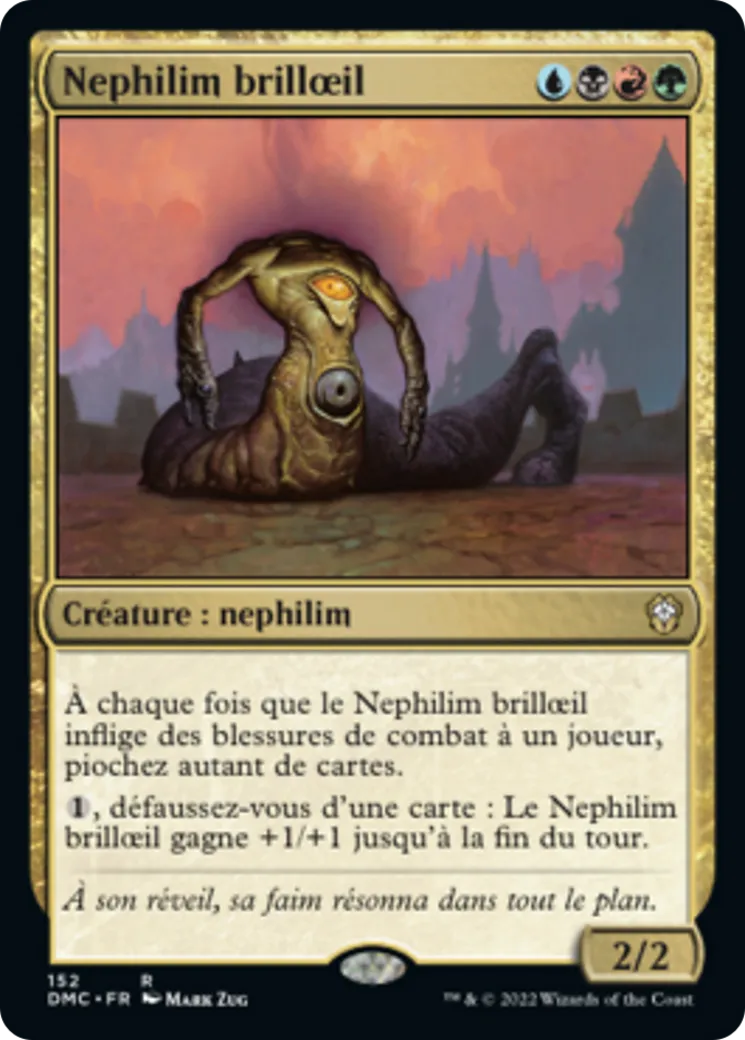 Nephilim brillœil — Dominaria United Commander — Magic: The Gathering