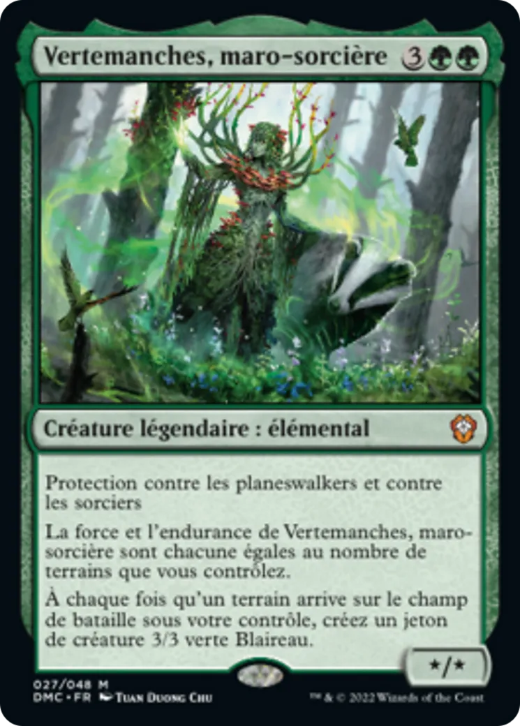 Vertemanches, maro-sorcière — Dominaria United Commander — Magic: The Gathering