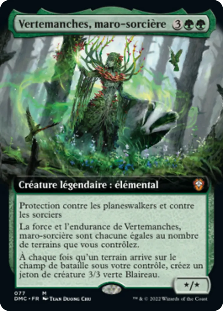 Vertemanches, maro-sorcière — Dominaria United Commander — Magic: The Gathering