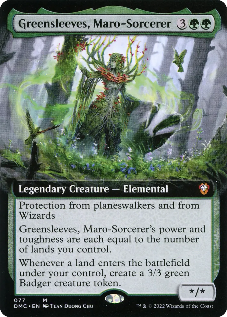 Greensleeves, Maro-Sorcerer — Dominaria United Commander — Magic: The Gathering