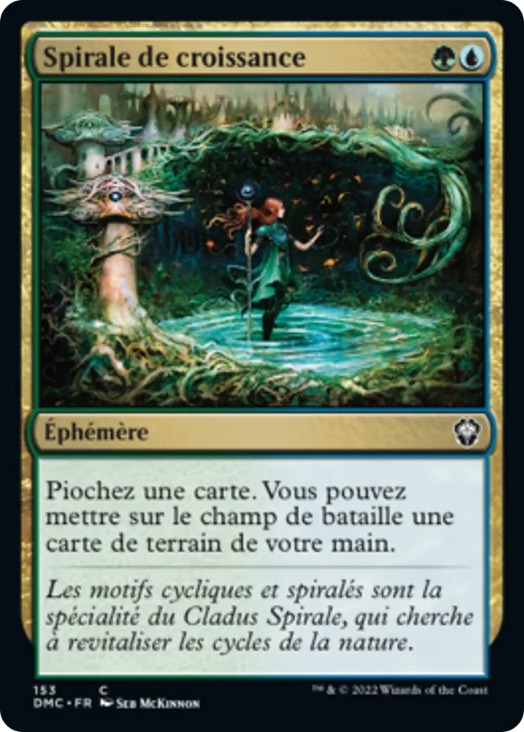 Spirale de croissance — Dominaria United Commander — Magic: The Gathering