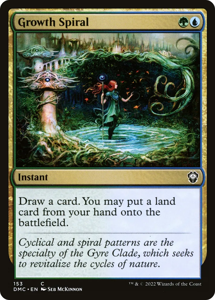 Growth Spiral — Dominaria United Commander — Magic: The Gathering