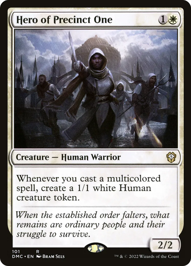 Hero of Precinct One — Dominaria United Commander — Magic: The Gathering