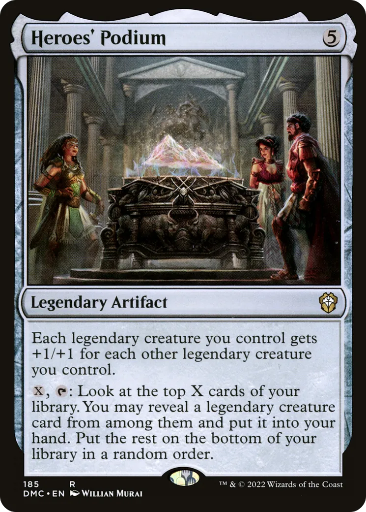 Heroes' Podium — Dominaria United Commander — Magic: The Gathering