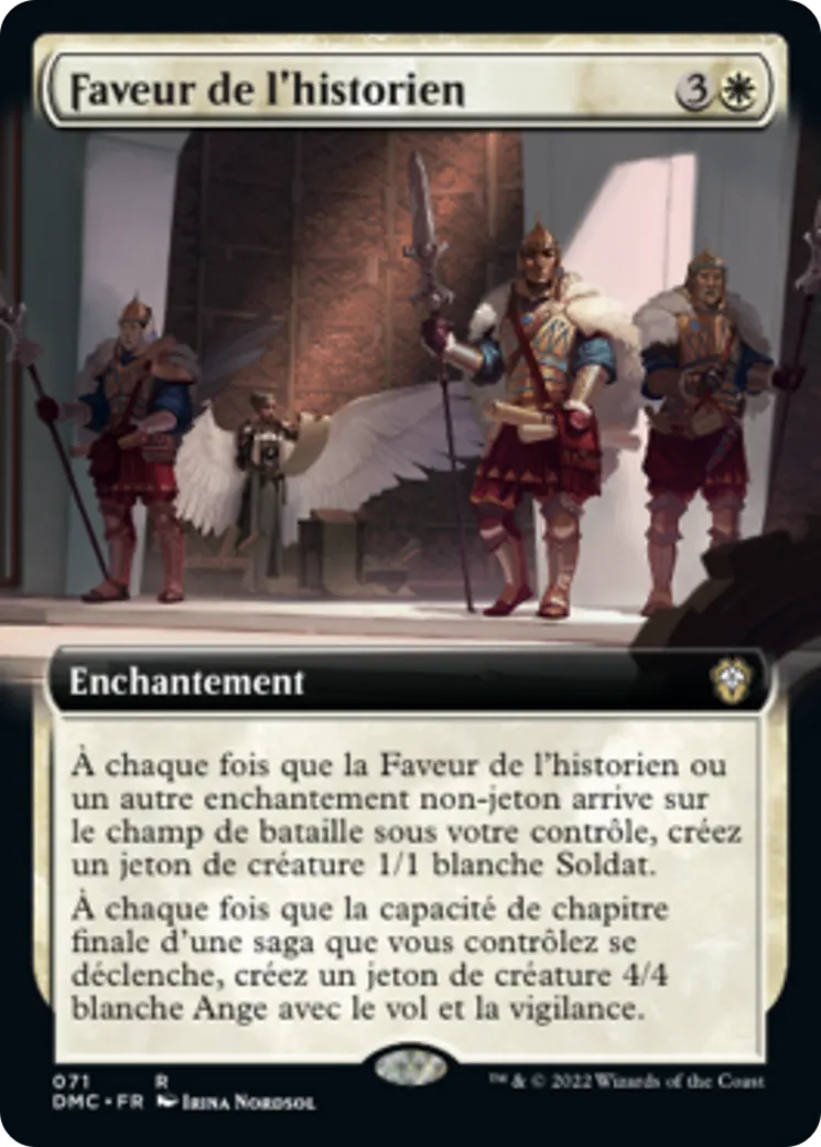 Faveur de l'historien — Dominaria United Commander — Magic: The Gathering