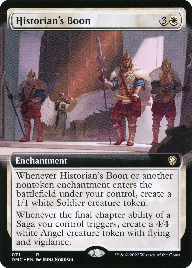 Historian's Boon from Dominaria United Commander - Magic: The Gathering