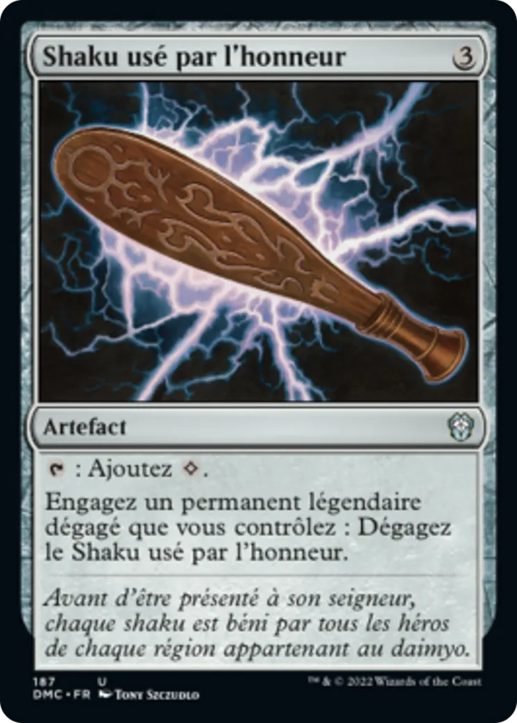 Shaku usé par l'honneur — Dominaria United Commander — Magic: The Gathering