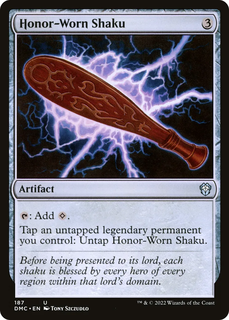 Honor-Worn Shaku — Dominaria United Commander — Magic: The Gathering