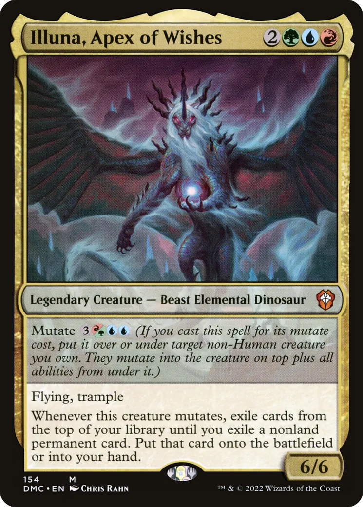 Illuna, Apex of Wishes from Dominaria United Commander - Magic: The Gathering