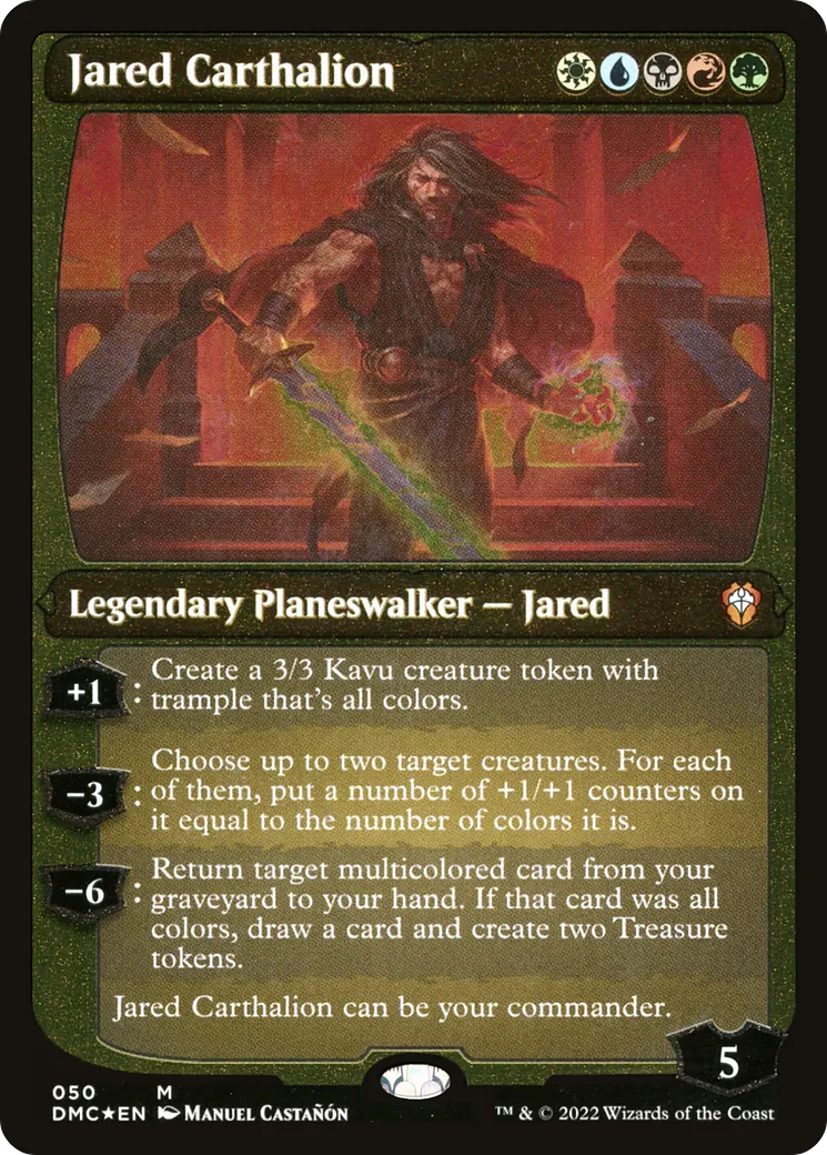 Jared Carthalion — Dominaria United Commander — Magic: The Gathering