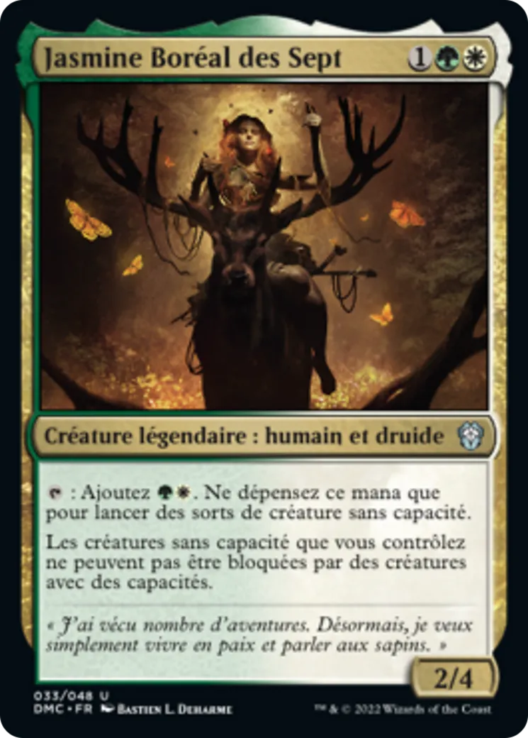 Jasmine Boréal des Sept — Dominaria United Commander — Magic: The Gathering