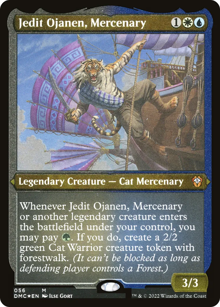 Jedit Ojanen, mercenaire — Dominaria United Commander — Magic: The Gathering