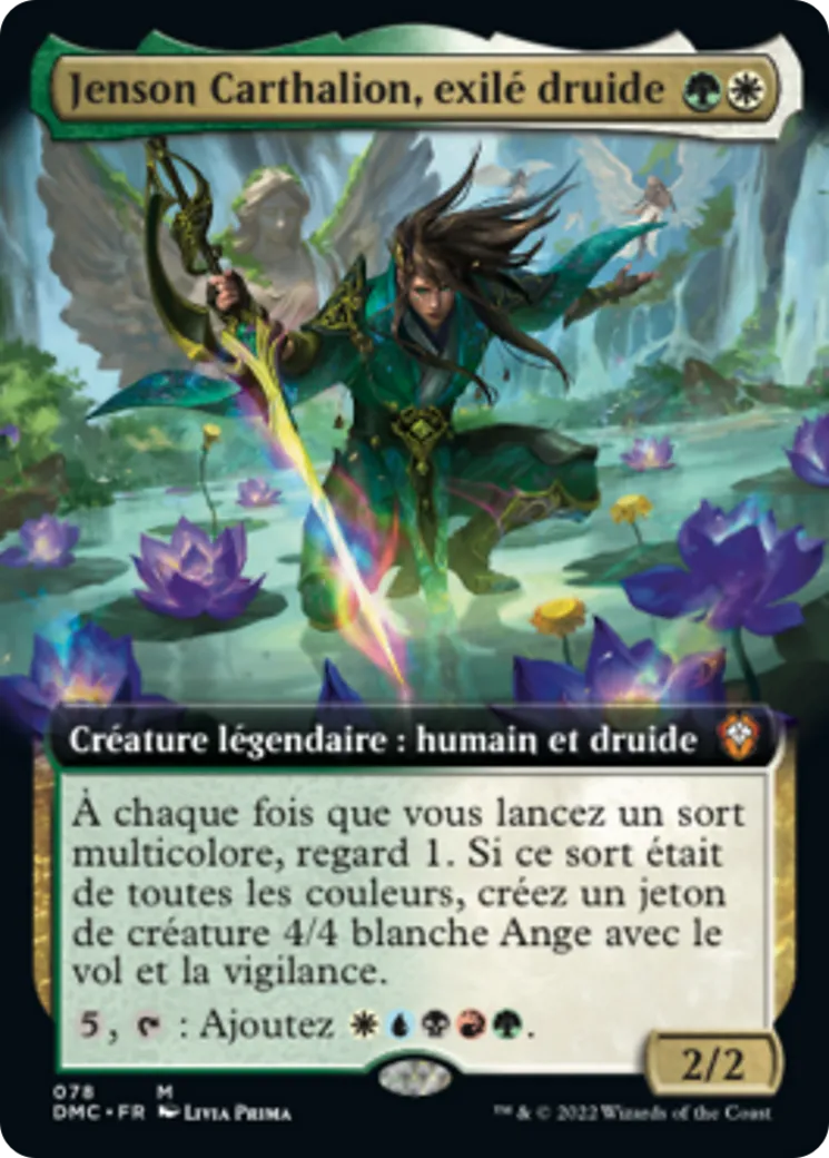 Jenson Carthalion, exilé druide — Dominaria United Commander — Magic: The Gathering