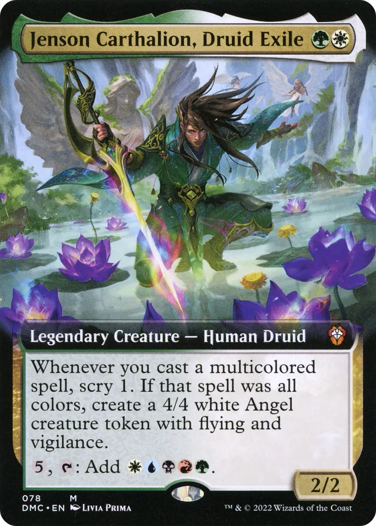 Jenson Carthalion, Druid Exile — Dominaria United Commander — Magic: The Gathering