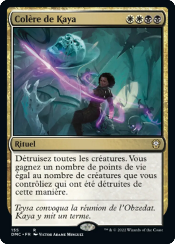 Colère de Kaya — Dominaria United Commander — Magic: The Gathering