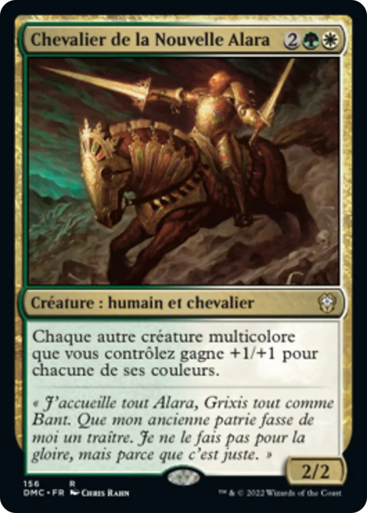 Chevalier de la Nouvelle Alara — Dominaria United Commander — Magic: The Gathering