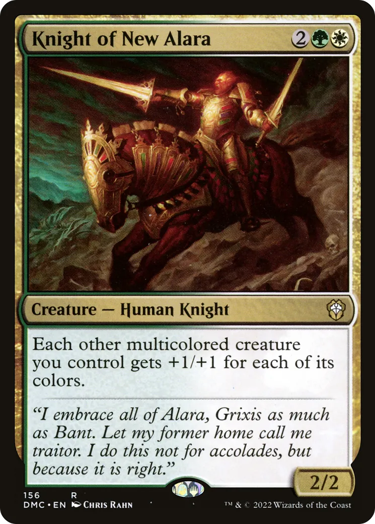 Knight of New Alara — Dominaria United Commander — Magic: The Gathering