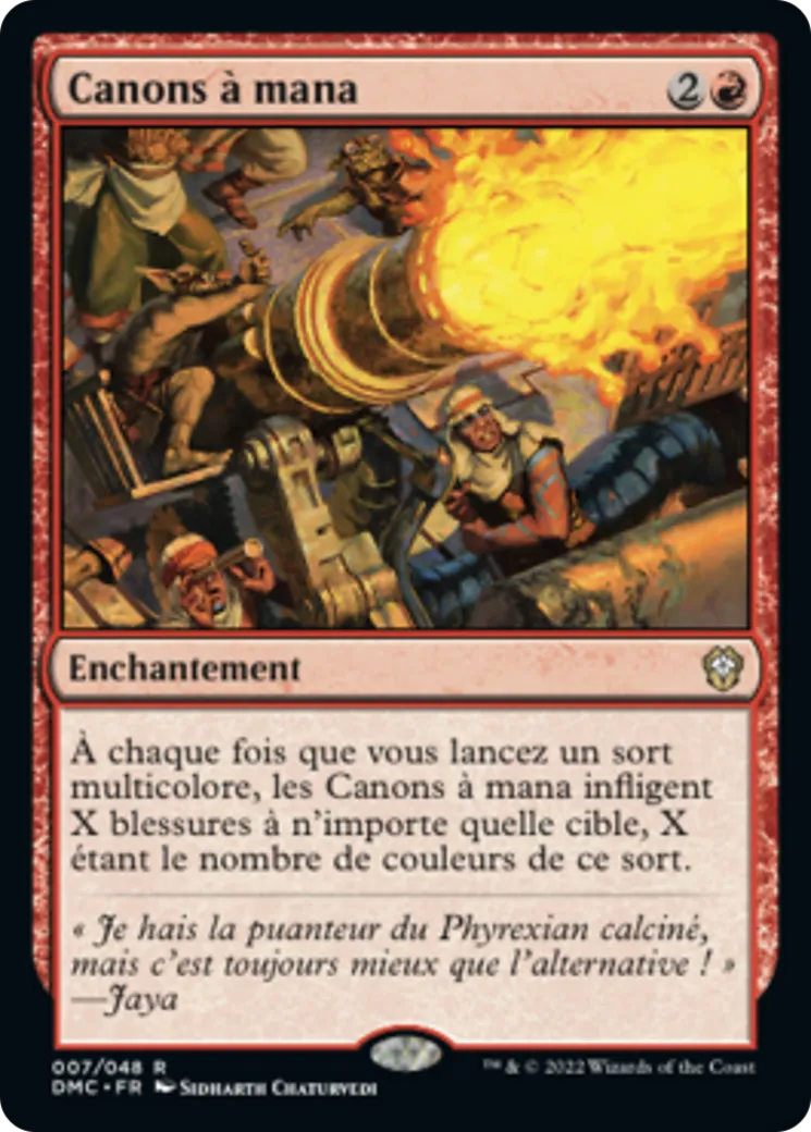 Canons à mana — Dominaria United Commander — Magic: The Gathering