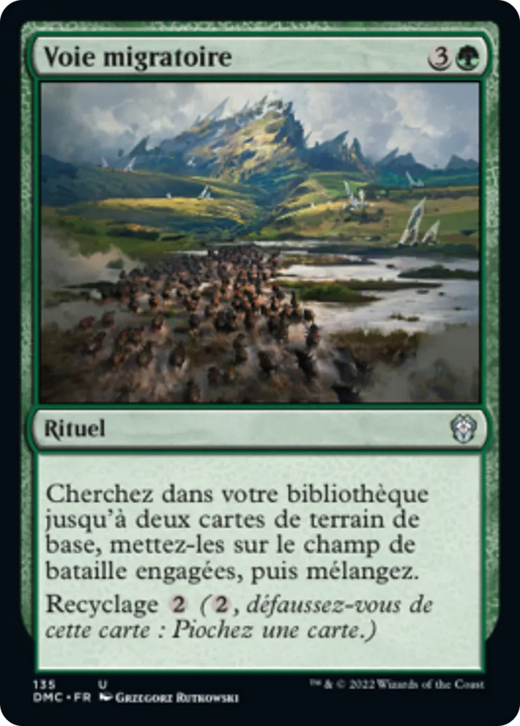 Voie migratoire — Dominaria United Commander — Magic: The Gathering