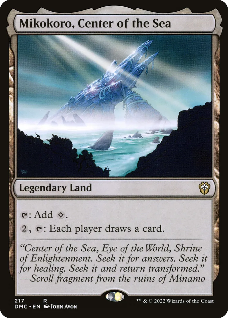 Mikokoro, Center of the Sea — Dominaria United Commander — Magic: The Gathering