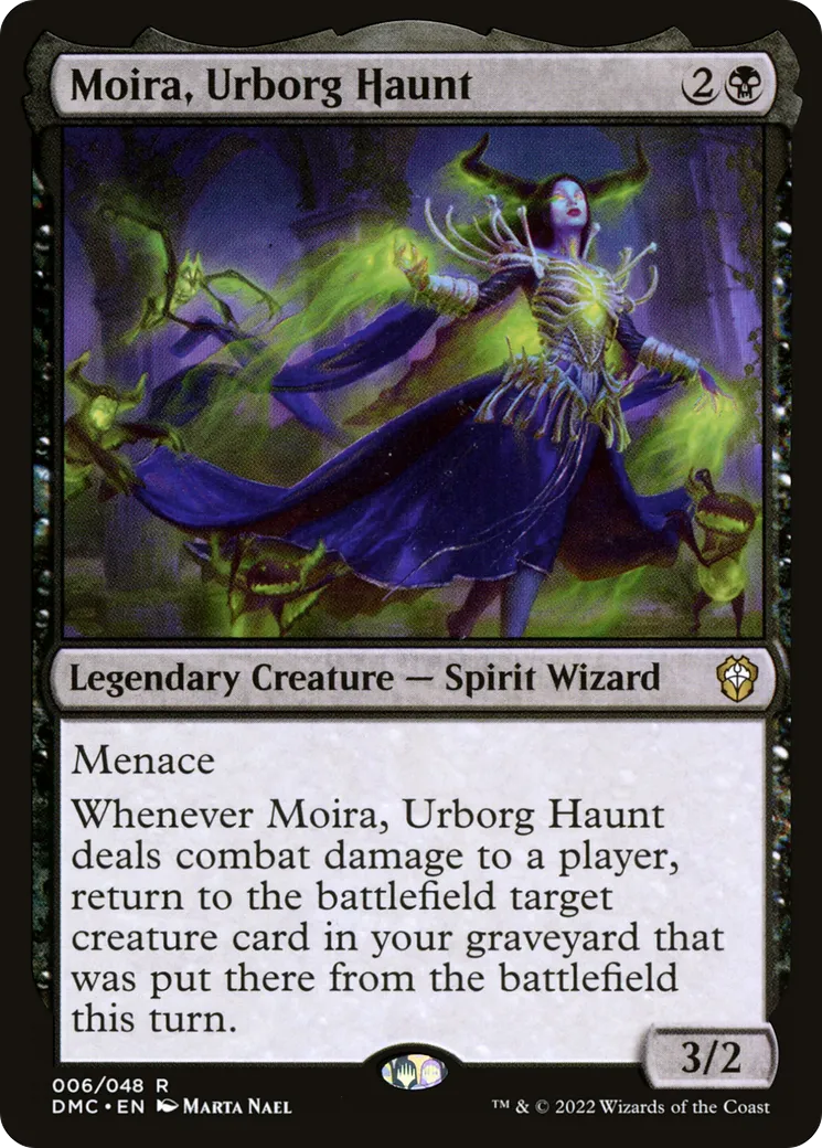 Moira, Urborg Haunt — Dominaria United Commander — Magic: The Gathering