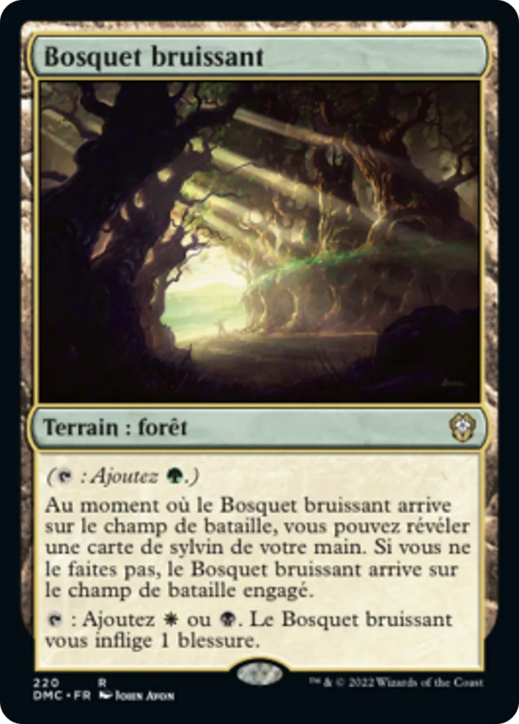Bosquet bruissant — Dominaria United Commander — Magic: The Gathering
