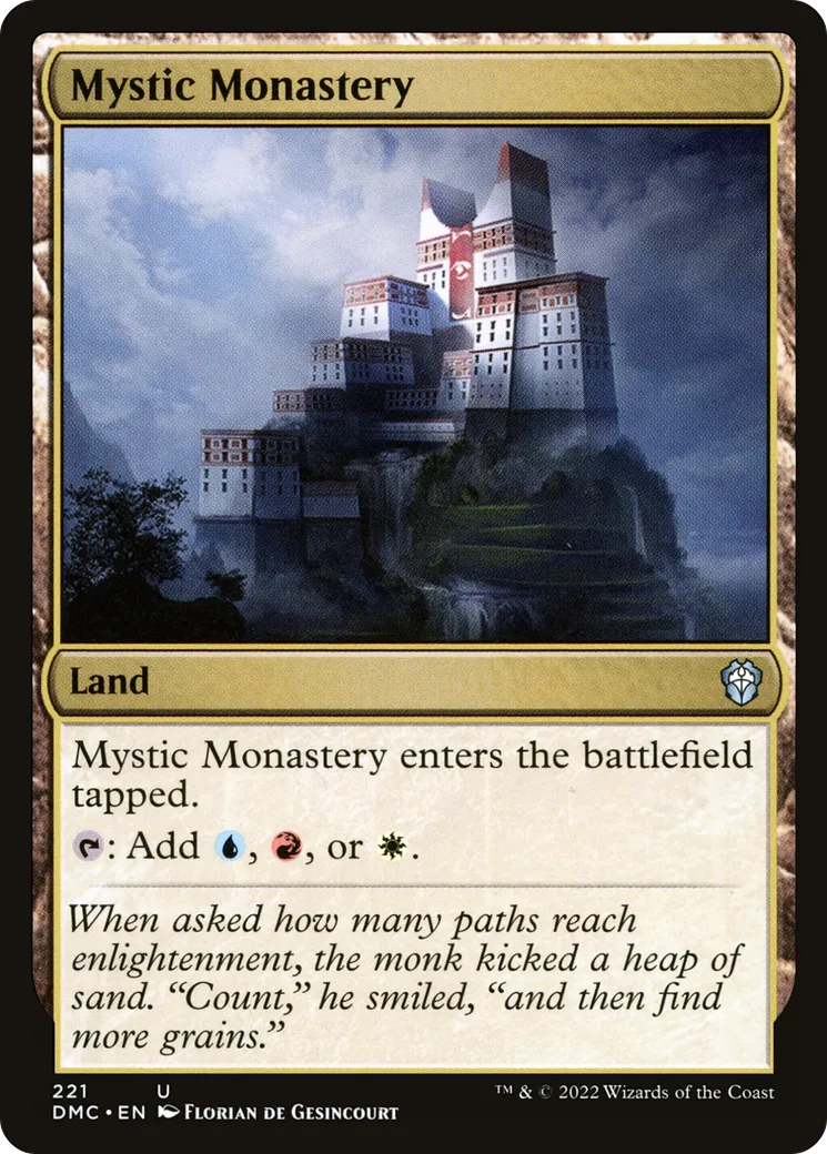 Mystic Monastery — Dominaria United Commander — Magic: The Gathering