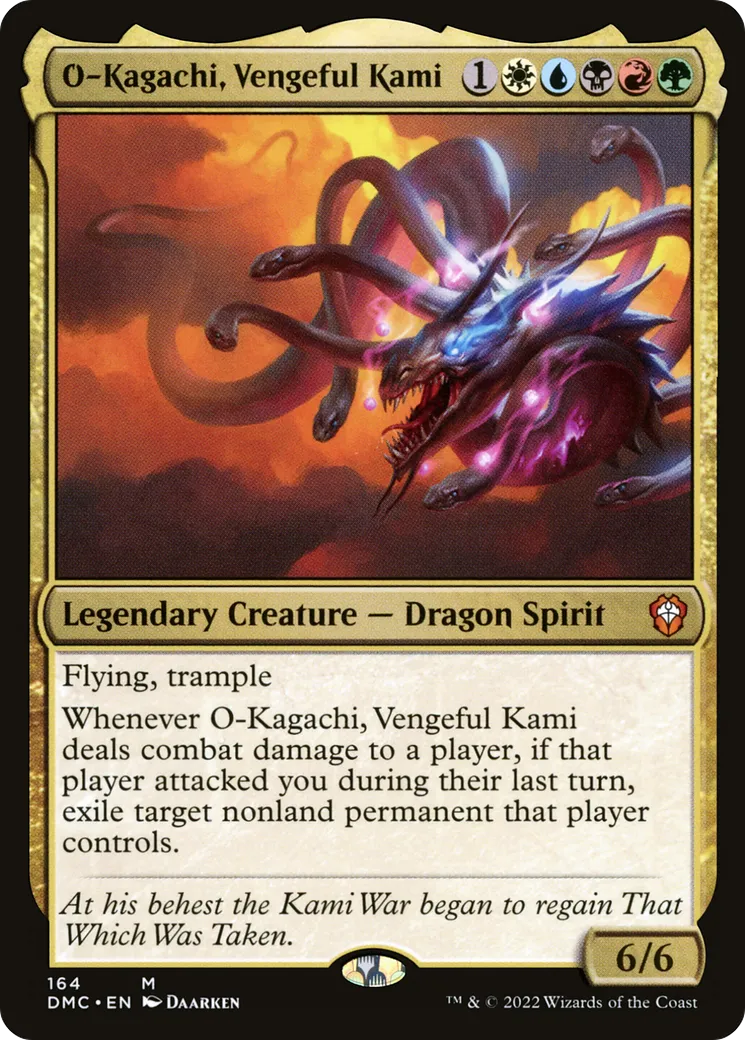 O-Kagachi, Vengeful Kami — Dominaria United Commander — Magic: The Gathering