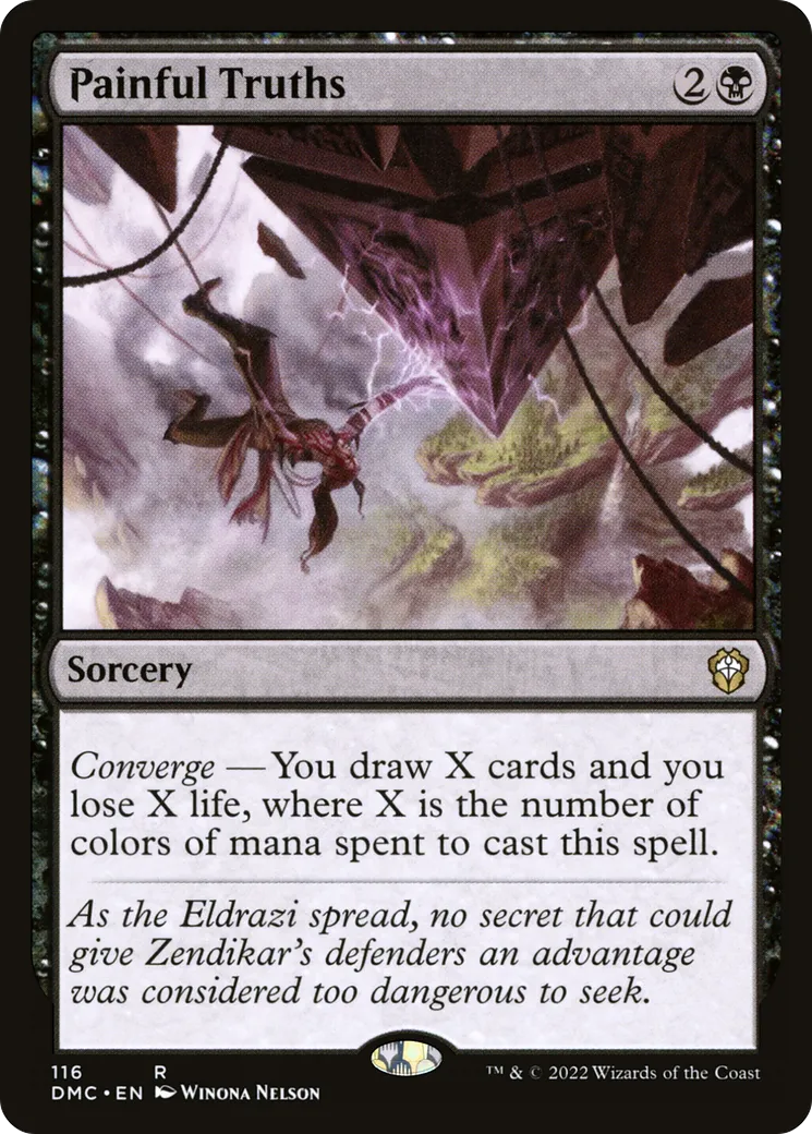Painful Truths — Dominaria United Commander — Magic: The Gathering