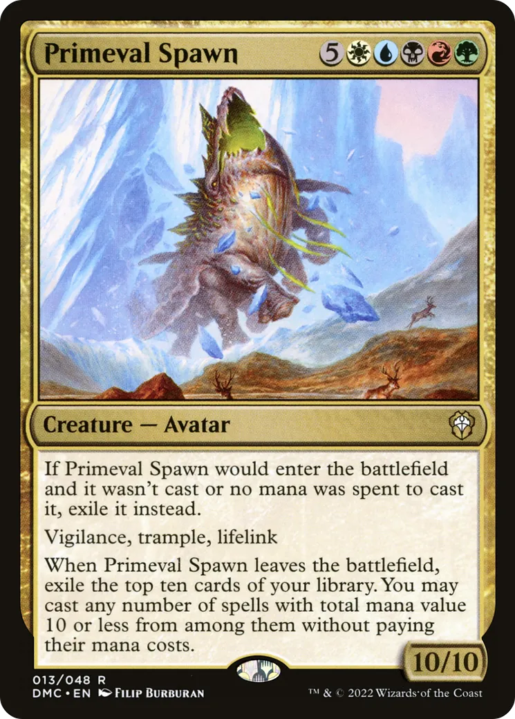 Primeval Spawn — Dominaria United Commander — Magic: The Gathering